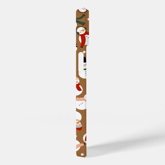 Frosty Merry Snowman Wonderland Case-Mate iPhone Case (Achterkant / Rechts)