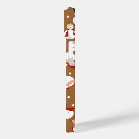 Frosty Merry Snowman Wonderland Case-Mate iPhone Case (Achterkant / Links)