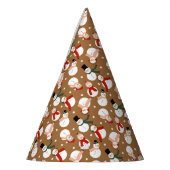 Frosty Merry Snowman Wonderland Feesthoedjes (Links)