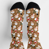 Frosty Merry Snowman Wonderland Sokken (Top)