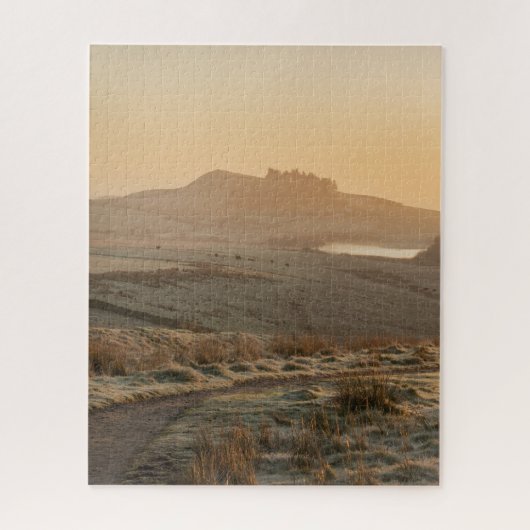 Frosty Morning at Steel Rigg Legpuzzel (Verticaal)