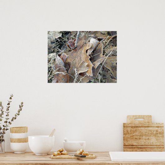 Frosty Morning laat Poster (Keuken)