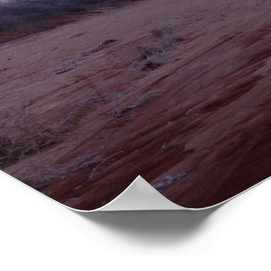 Frosty Morning Sunrise, Cimarron River - I Poster (Hoek)