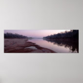 Frosty Morning Sunrise, Cimarron River - I Poster (Voorkant)