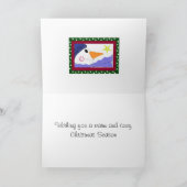 Frosty Night Feestdagen Kaart (Binnen)