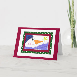 Frosty Night Feestdagen Kaart