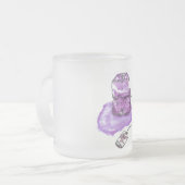 Frosty Paarse Tea Mok (Voorkant links)