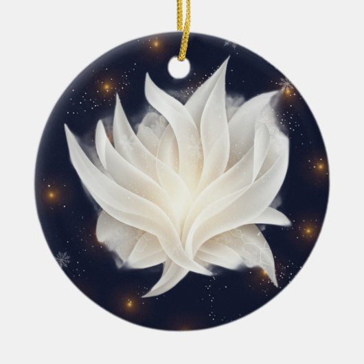 Frosty Pearl Christmas 2025 Ornament (Voorkant)