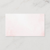 Frosty Pink Winter Books for Baby Baby Shower Informatiekaartje (Achterkant)
