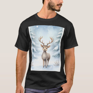 Frosty Reindeer Wonder T-shirt