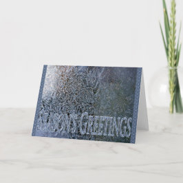 Frosty Seasons Groetenkaart Feestdagen Kaart