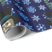 Frosty Skull Cadeaupapier (Rol Hoek)