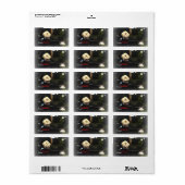 Frosty S'mores Snowman Gift Labels (Full Sheet)