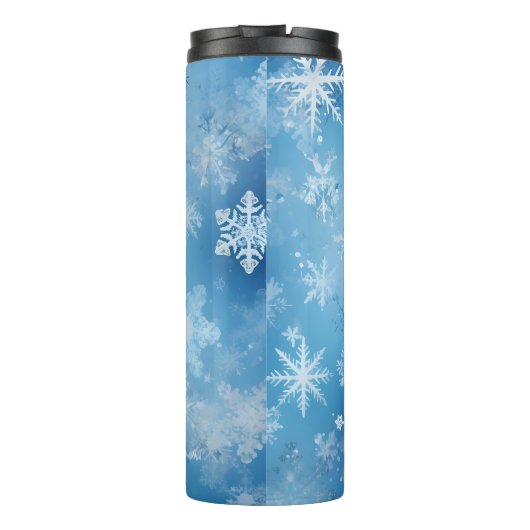 Frosty Sneeuwvlokken Thermosbeker (Achterkant)