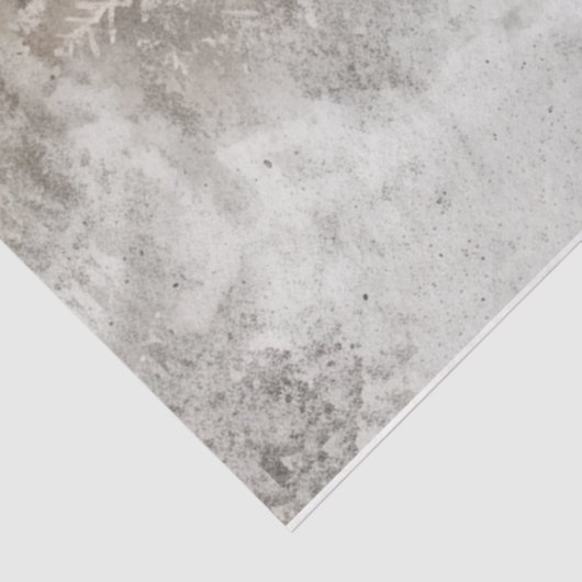 Frosty Snow Achtergrond Tissuepapier (Detail)