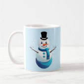 Frosty Snowman Coffee Mok (Links)