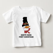 Frosty Snowman eerste kerstshirt (Voorkant)