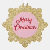 Frosty Snowman Ornament Kaart (Achterkant)