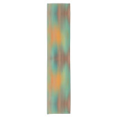 Frosty Southwestern Glass Abstract Patroon Korte Tafelloper (Voorkant)