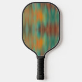 Frosty Southwestern Glass Abstract Patroon Pickleball Paddle (Achterkant)