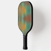 Frosty Southwestern Glass Abstract Patroon Pickleball Paddle (Links)