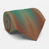 Frosty Southwestern Glass Abstract Patroon Stropdas (Opgerold)