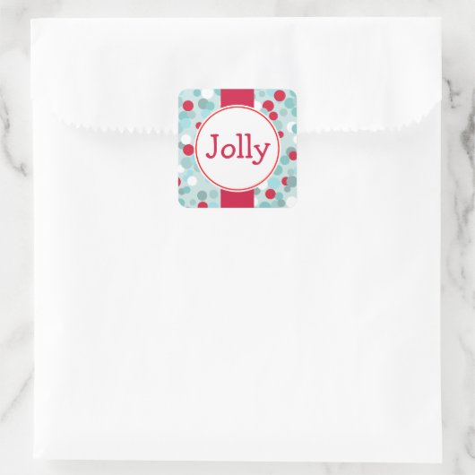 Frosty Stippen Holiday Stickers (Tas)