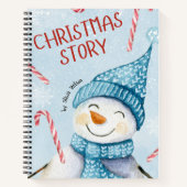 Frosty Tales: een magisch kerstavontuur Notitieboek (Voorkant)