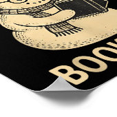 Frosty The Bookworm Snowman Reading Poster (Hoek)