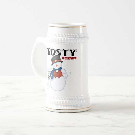 Frosty the Snowman Bierpul (Voorkant links)
