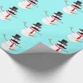 Frosty The Snowman Cadeaupapier (Hoek)