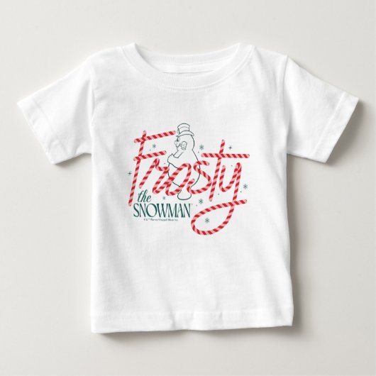 Frosty the Snowman Candy Cane Logo (Voorkant)