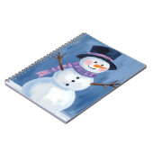 Frosty the Snowman | Christmas Watercolor Notitieboek (Linkerzijde)