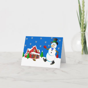 Frosty the Snowman door Joel Anderson Kaart