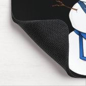 Frosty The Snowman Funny Masonic Holiday Christmas Muismat (Hoek)