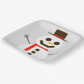 Frosty The Snowman Grey Paper Bord (Gebogen)