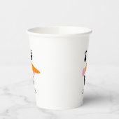 Frosty the Snowman Happy Face Papieren Bekers (Links)