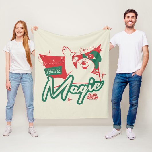 Frosty the Snowman - Het moet magie zijn Fleece Deken (In situ)
