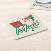 Frosty the Snowman - Het moet magie zijn Kartonnen Onderzetters (Schuin)