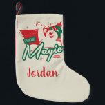 Frosty the Snowman - Het moet magie zijn Kleine Kerstsok<br><div class="desc">Frosty de sneeuwman | Bekijk deze feestelijke afbeelding met Frosty en de zin "Het moet magisch zijn"!</div>