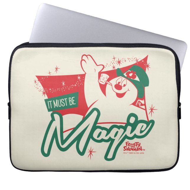 Frosty the Snowman - Het moet magie zijn Laptop Sleeve (Voorkant)