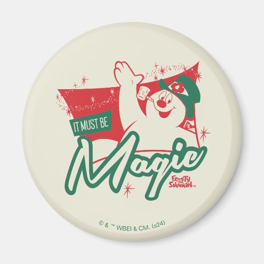 Frosty the Snowman - Het moet magie zijn Magneet (Voorkant)