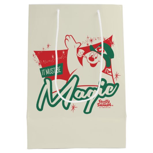 Frosty the Snowman - Het moet magie zijn Medium Cadeauzakje (Achterkant)