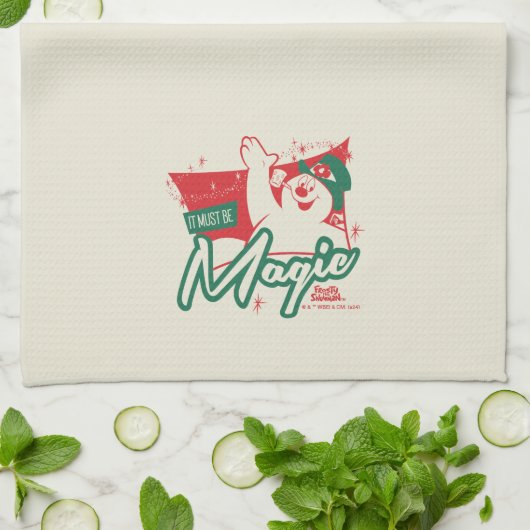 Frosty the Snowman - Het moet magie zijn Theedoek (Gevouwen)