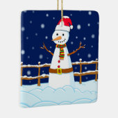 Frosty the Snowman Keramisch Ornament (Rechts)