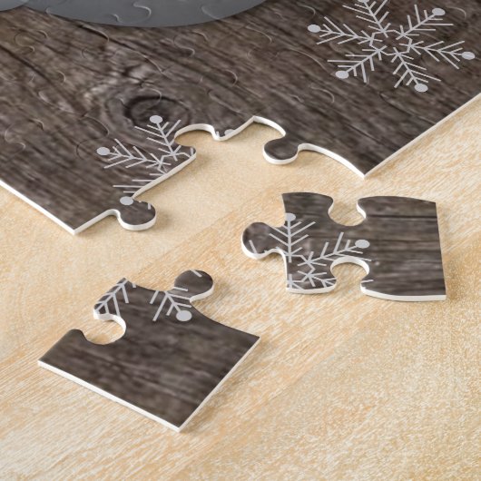 Frosty The Snowman Kerstmis Legpuzzel (Zijkant)