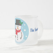 Frosty the Snowman Matglas Koffiemok (Voorkant rechts)