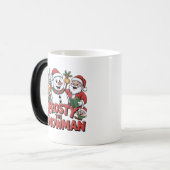frosty the snowman mug design  magische mok (Voorkant links)