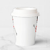 Frosty The Snowman Paper Cups Papieren Bekers (Rechts)