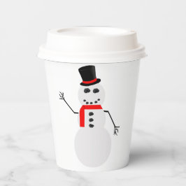 Frosty The Snowman Paper Cups Papieren Bekers